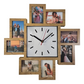 Reloj De Pared Con Portarretratos