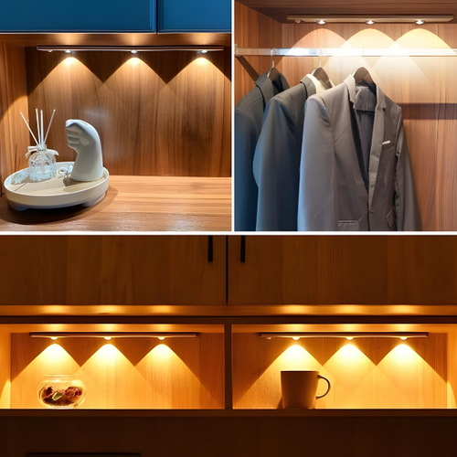 Barra LED Recargable Con Sensor Movimiento 50cm