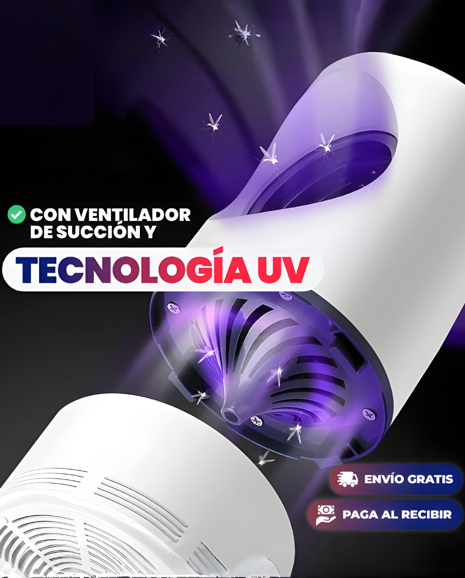 Lampara led antimosquitos