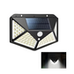 Aplique Solar led de 4 caras 2x1