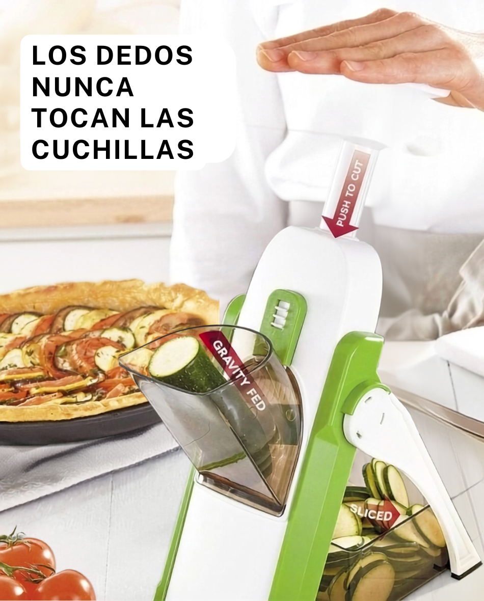 Picador y Rebanador de Verduras 5 en 1