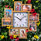 Reloj De Pared Con Portarretratos