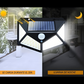Aplique Solar led de 4 caras 2x1