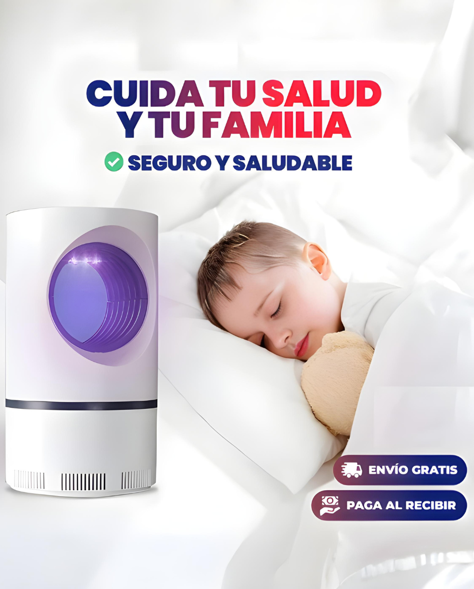 Lampara led antimosquitos