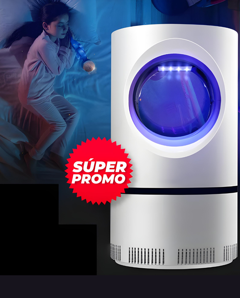 Lampara led antimosquitos