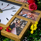 Reloj De Pared Con Portarretratos