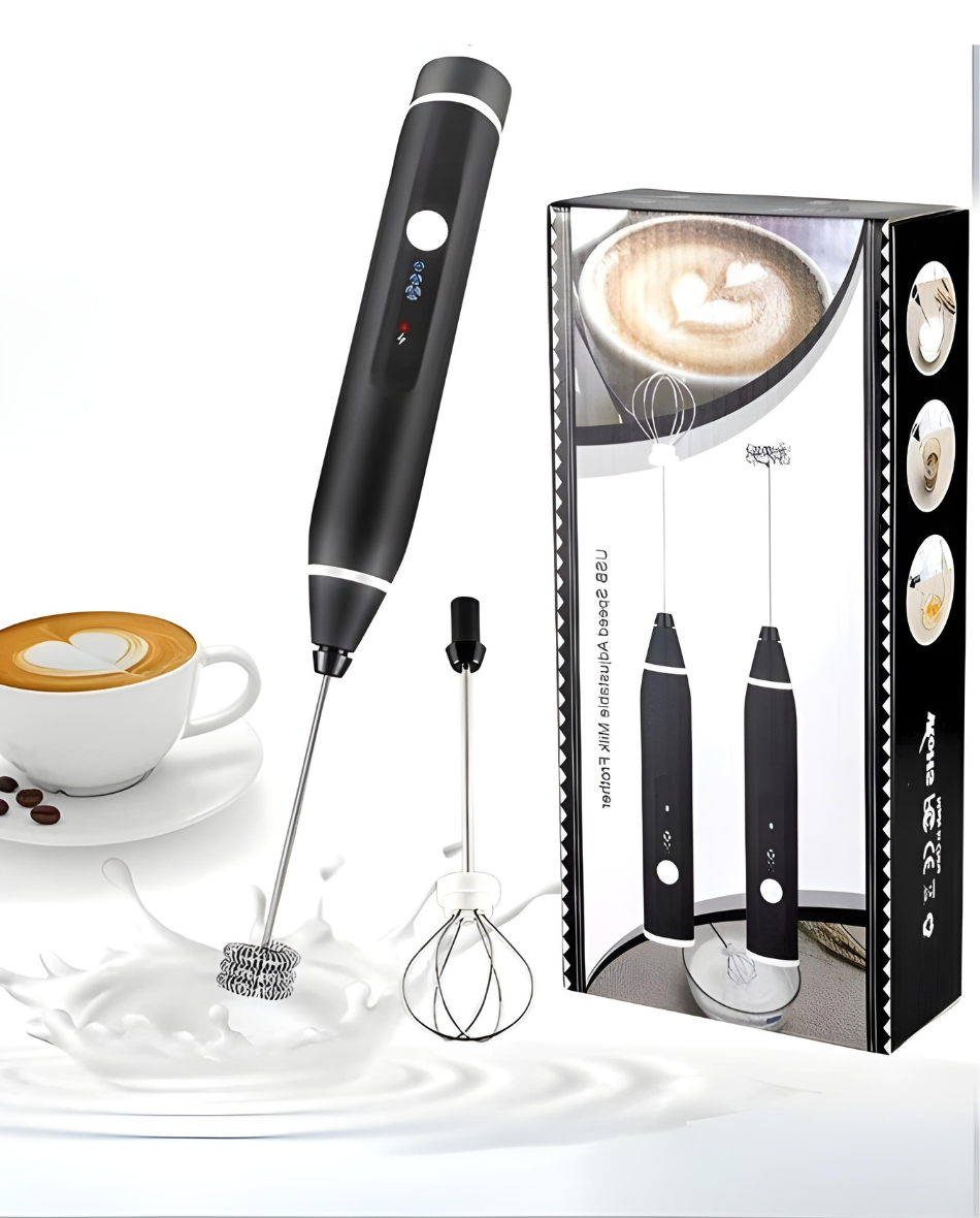 Batidor Revolvedor De Cafe Y Espuma