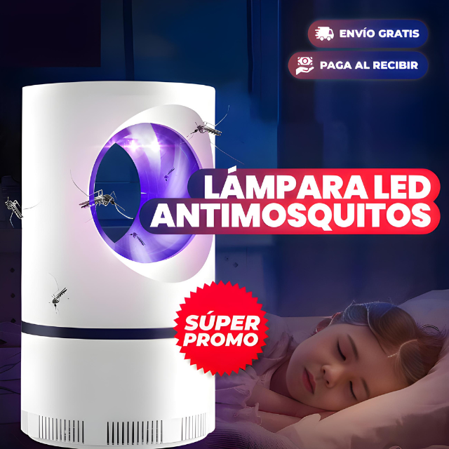 Lampara led antimosquitos