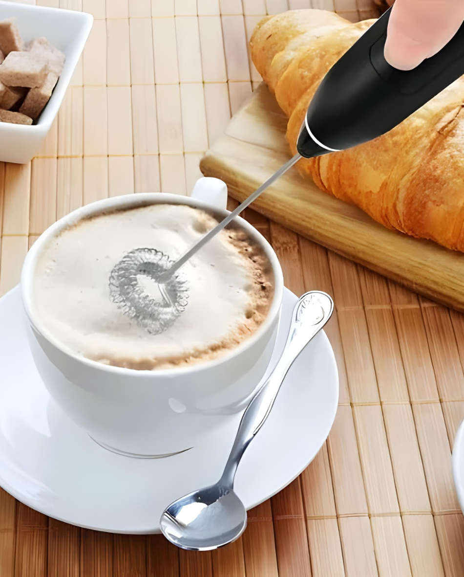 Batidor Revolvedor De Cafe Y Espuma