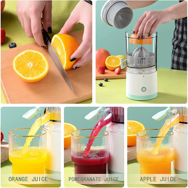 Extractor eléctrico de zumo de naranja para el hogar, exprimidor