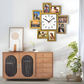Reloj De Pared Con Portarretratos
